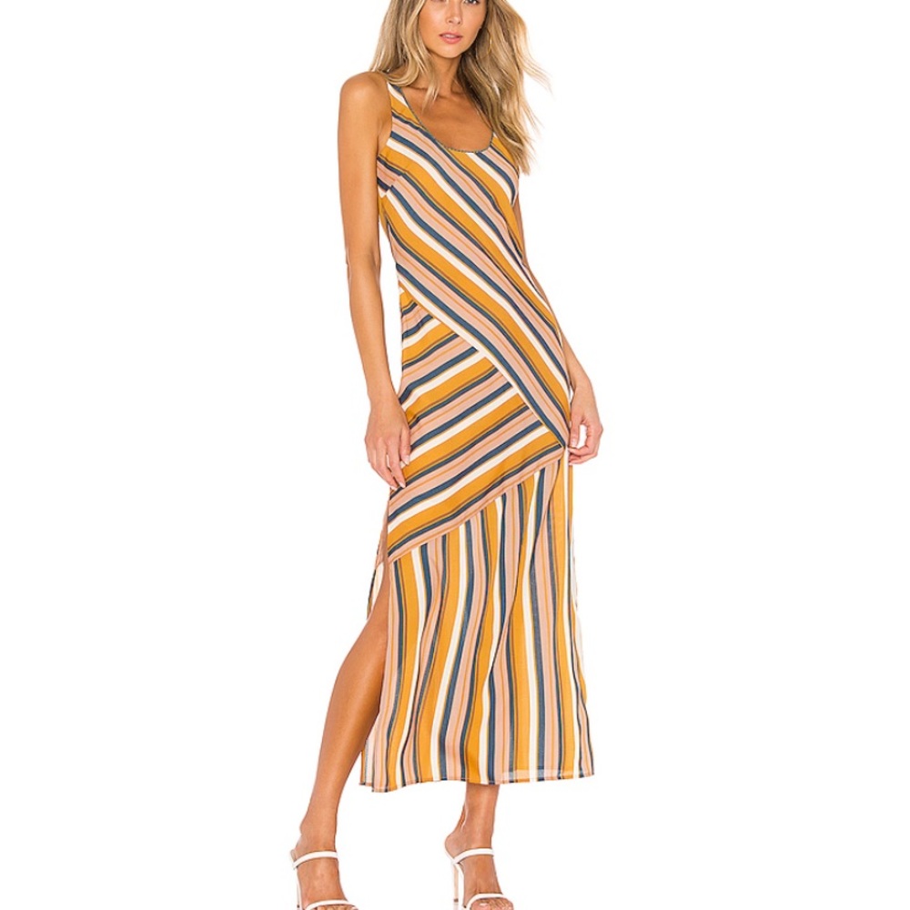 House of Harlow x Revolve striped maxi dress S